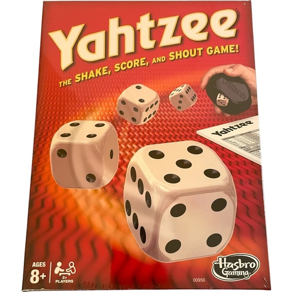 Yahtzee Classic Hasbro Dice Board Game BRAND‎ NEW SEALED BOX - Picture 1 of 2